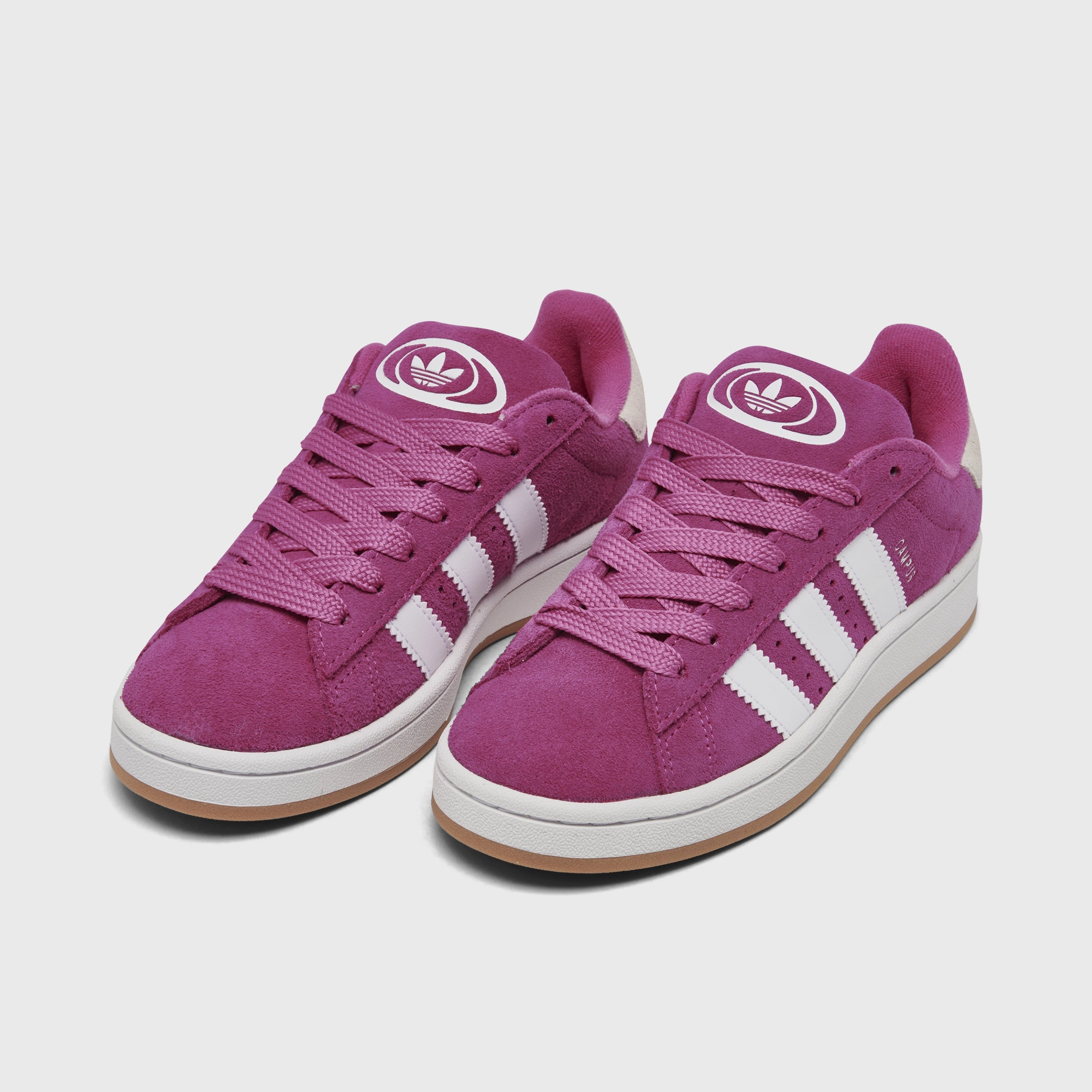 adidas Juniors' Campus 00s Pink / White - Gum Fashion-forward flair