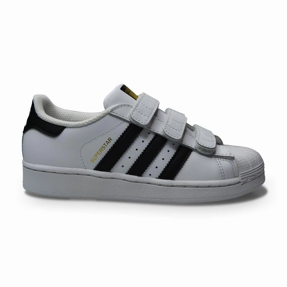 Kids Adidas Superstar CF C - B26070 - White Black Smart Choice Relax Days
