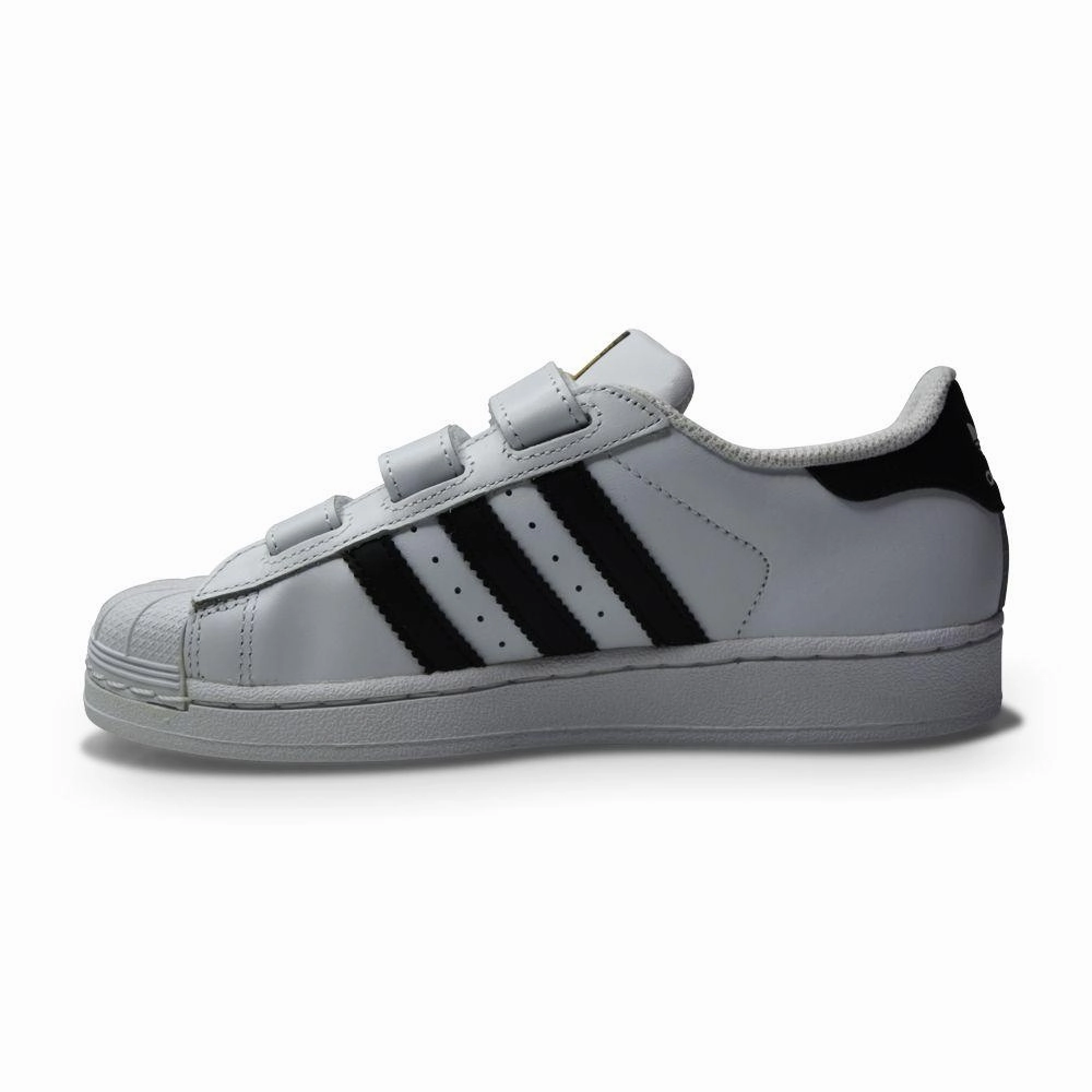 Kids Adidas Superstar CF C - B26070 - White Black Harbor Hike hot climate