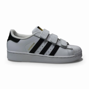 Kids Adidas Superstar CF C - B26070 - White Black Smart Choice Relax Days
