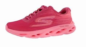 running shoes for unisex youth Skechers Women's Go Run Swirl Tech Speed- Ultimate Stride Running Shoes Lace Lock Technology