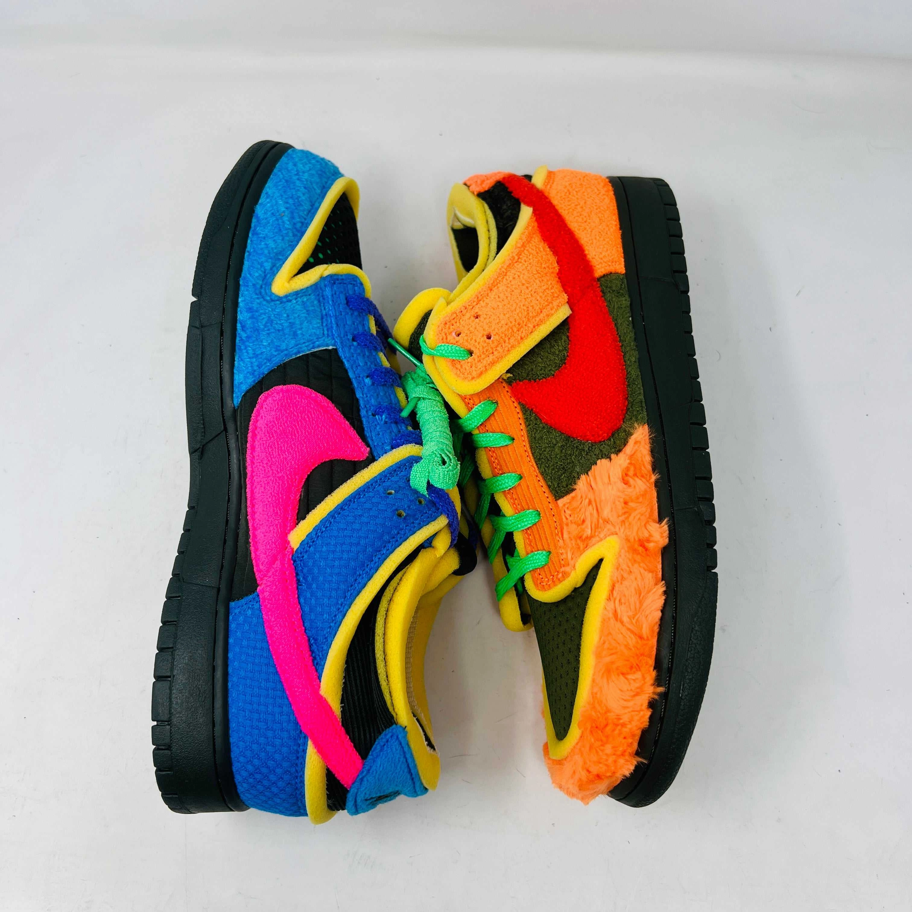 Nike Dunk Low Cactus Plant Flea Market Swamp Sponge Photo Blue Reinforced   toe Dribble Step