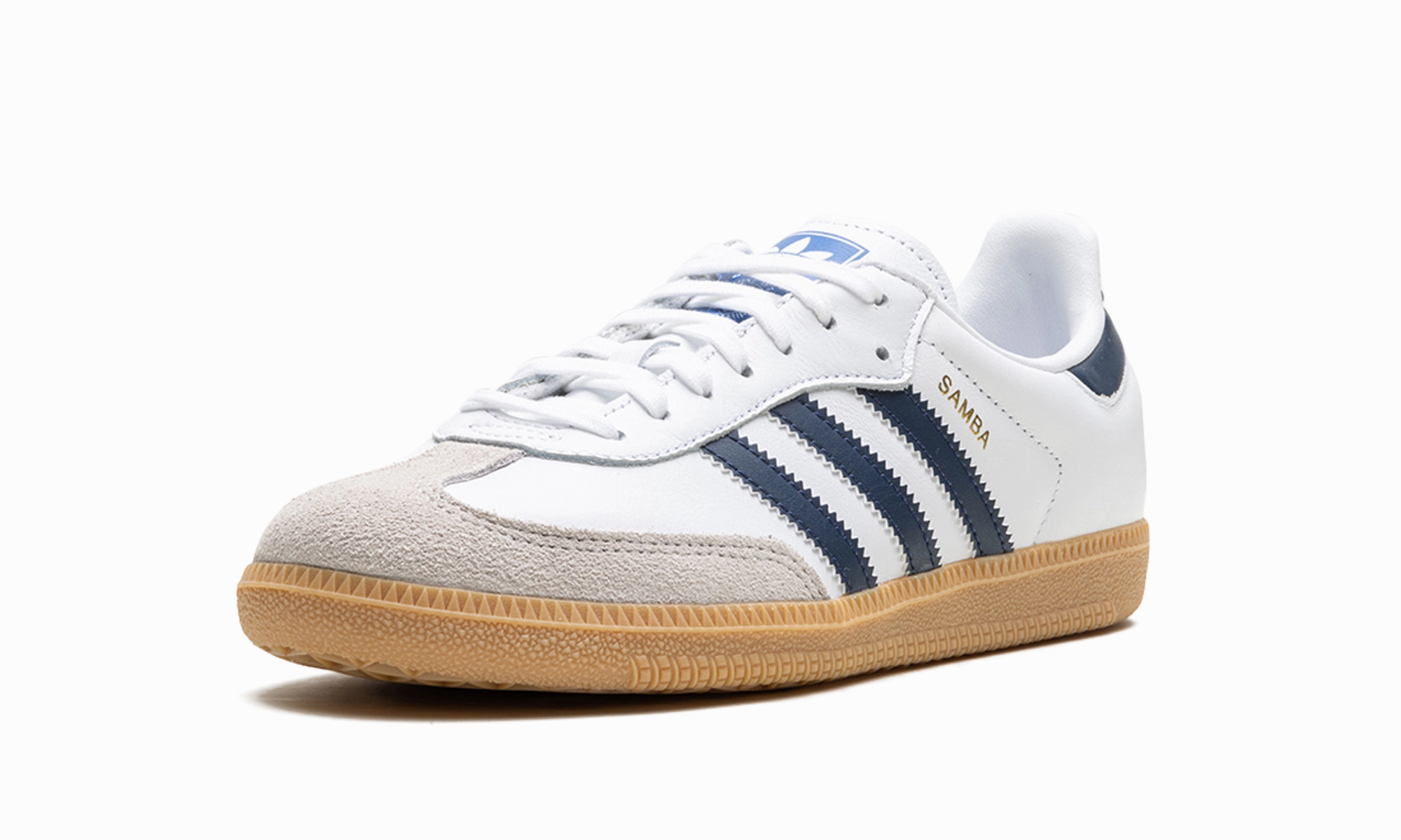 Samba OG GS "Cloud White" Cold Climate Fashionable Step