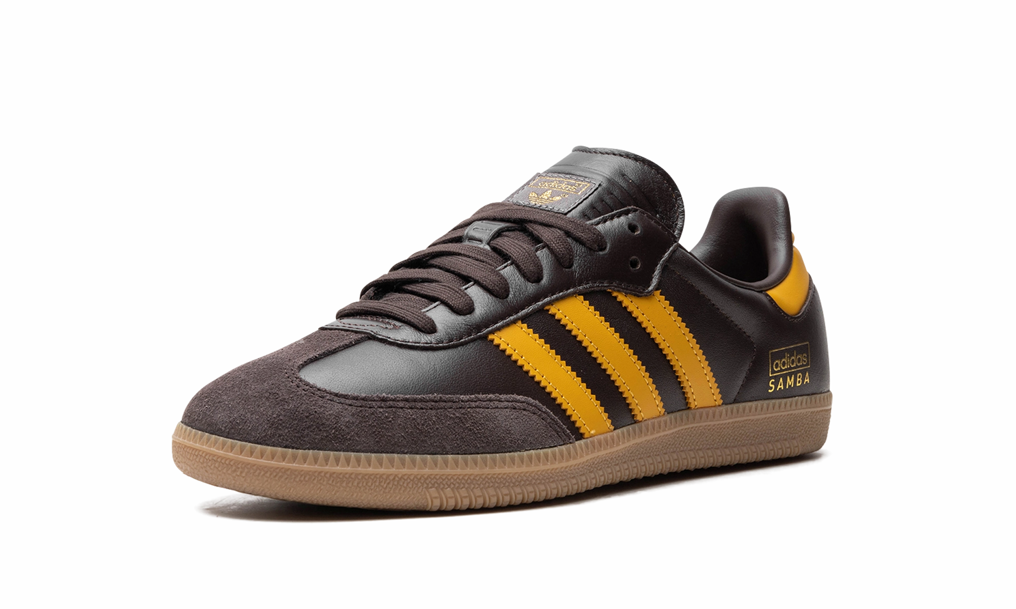 Samba OG "Dark Brown Preloved Yellow" Dynamic Feel