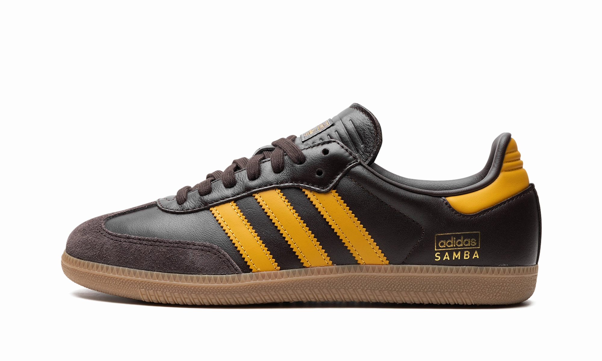 Ice Hike Samba OG "Dark Brown Preloved Yellow"