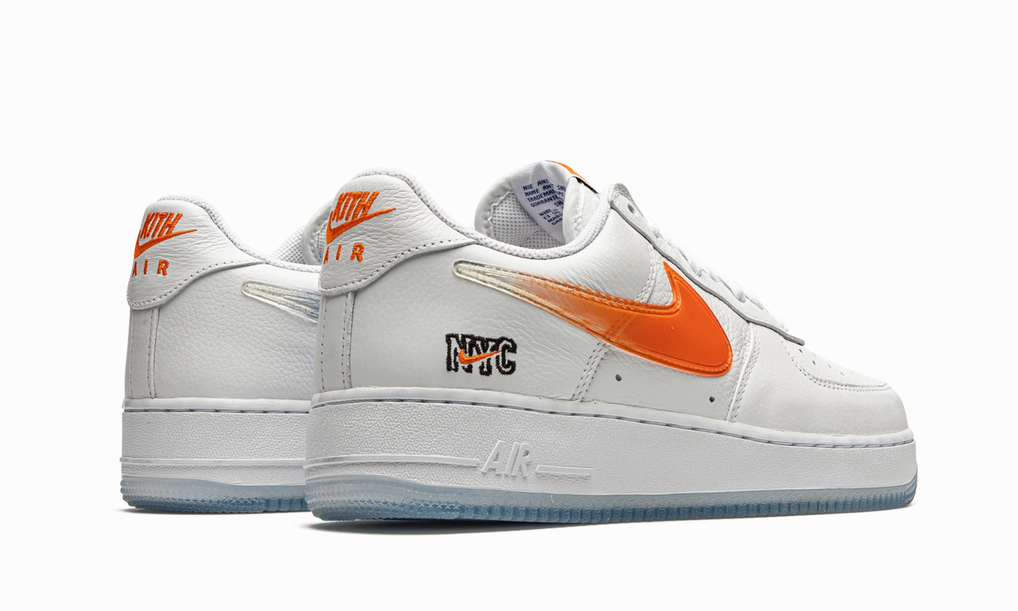 Air Force 1 Low "Kith - Orange" Lead Step Street Proof
