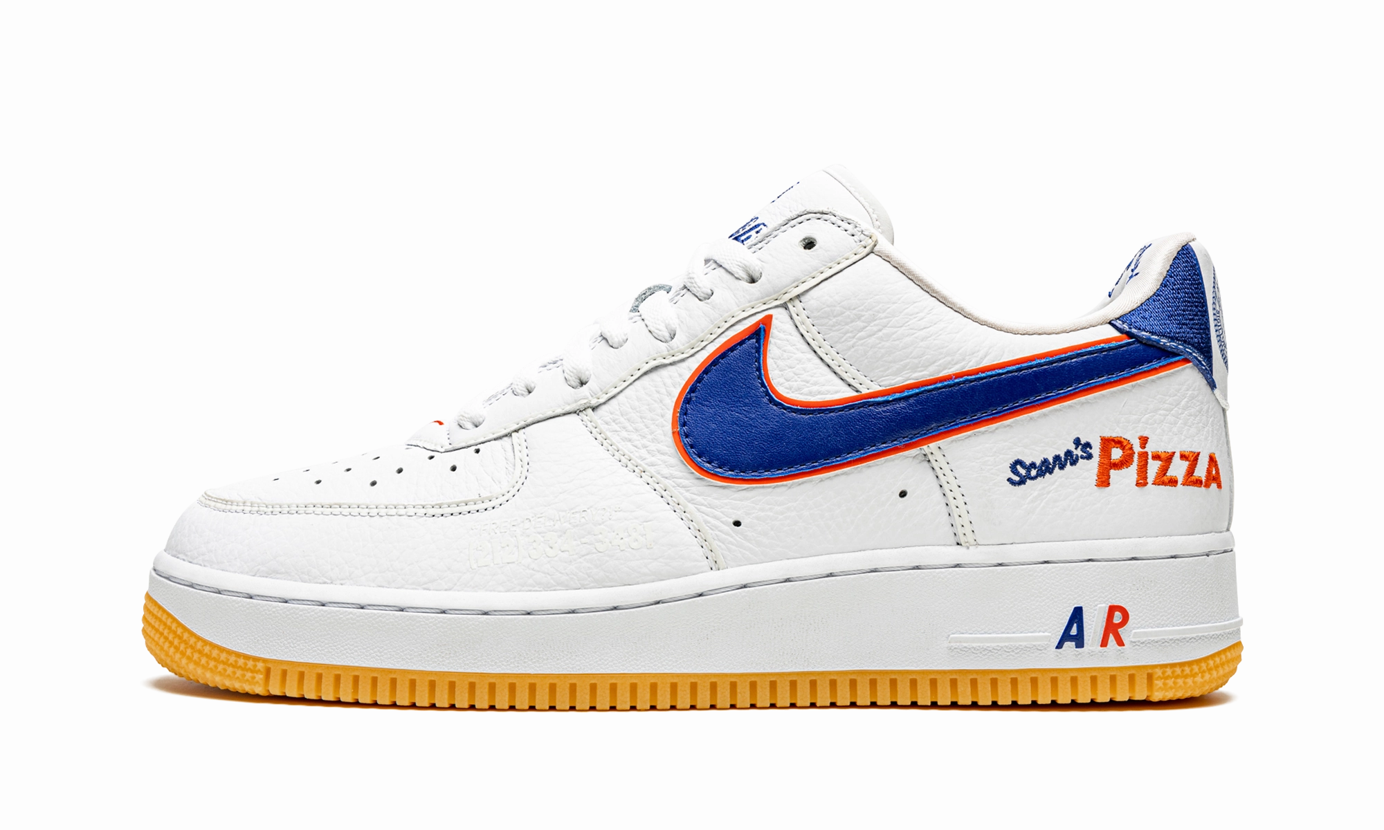 Air Force 1 Low "Scarr's Pizza" Walk Easy Plain Step
