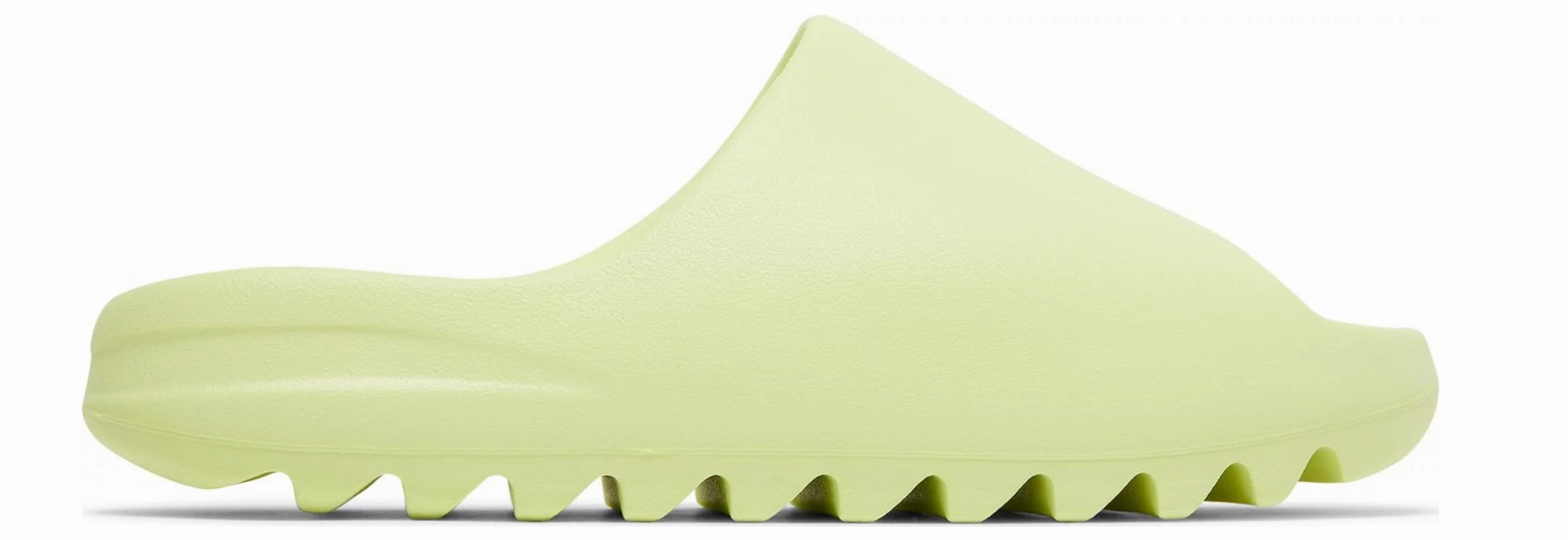 Yeezy Slide 'Glow Green' 2022 - HQ6447 Resilient Form Outfit Blend
