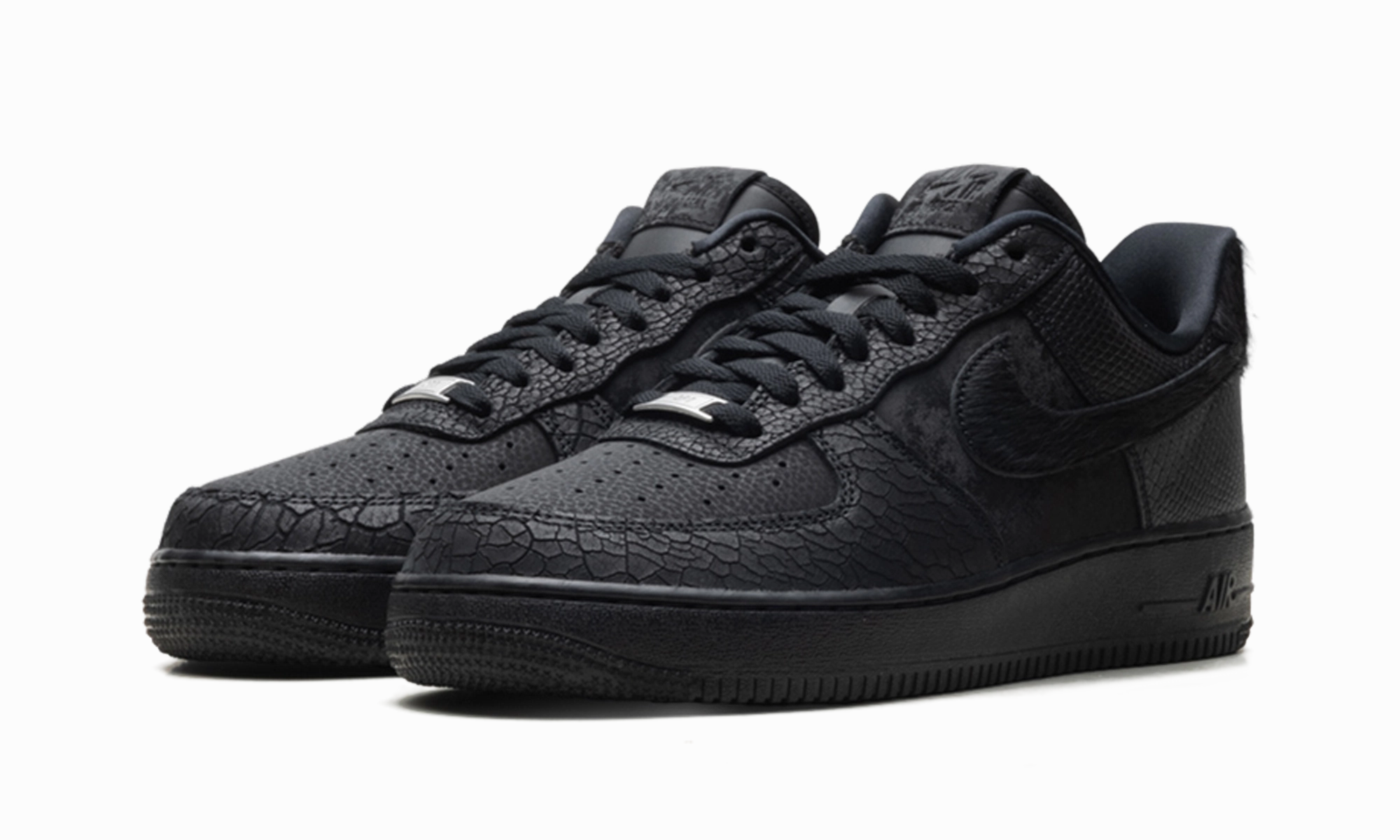 Air Force 1 '07 LX "3X Celebration Triple Black" Feel Flex Workday Style