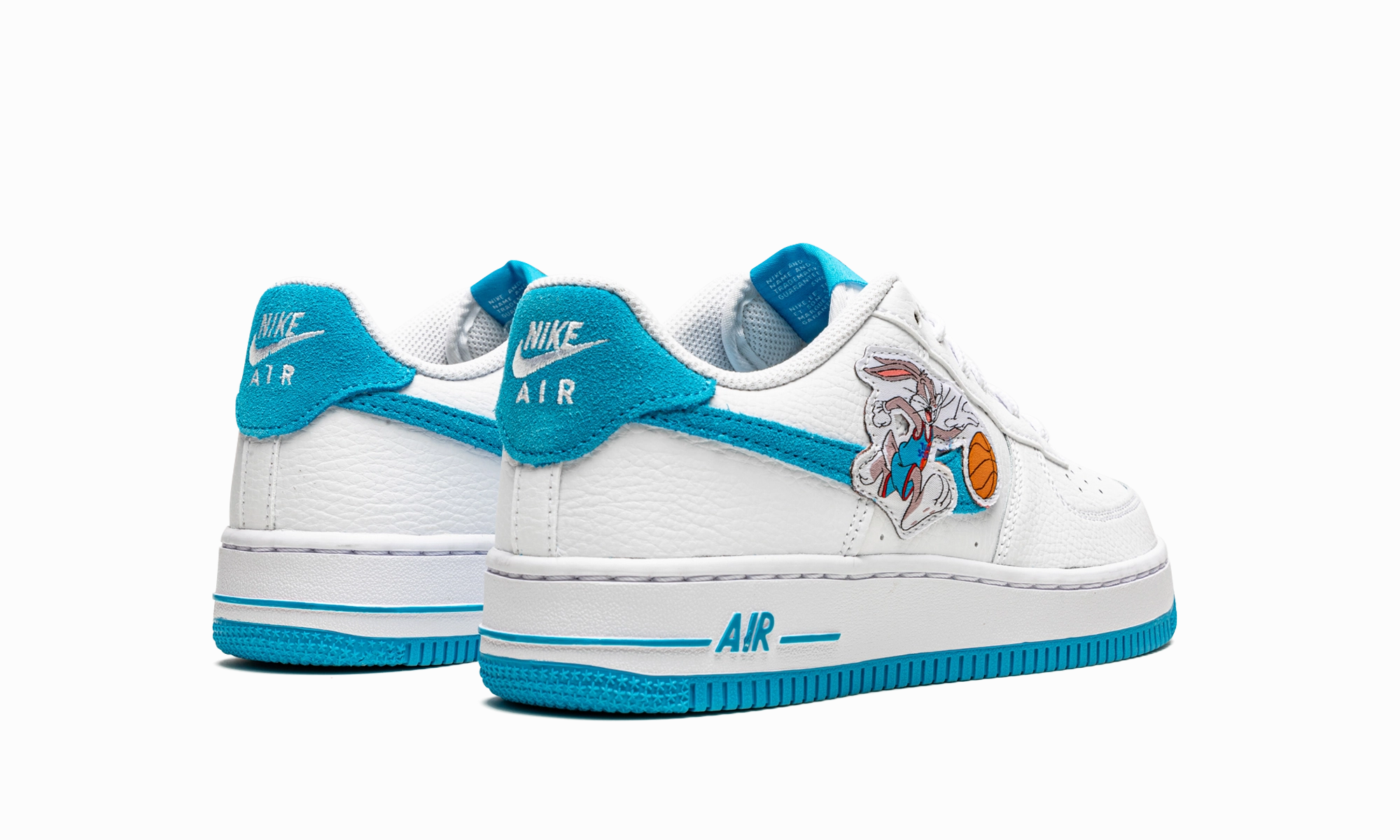 Air Force 1 Low GS "Space Jam - Hare" Flexible Midsole Easy Flow