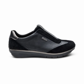 Walk Time Megan Arch Support Sneaker - Black