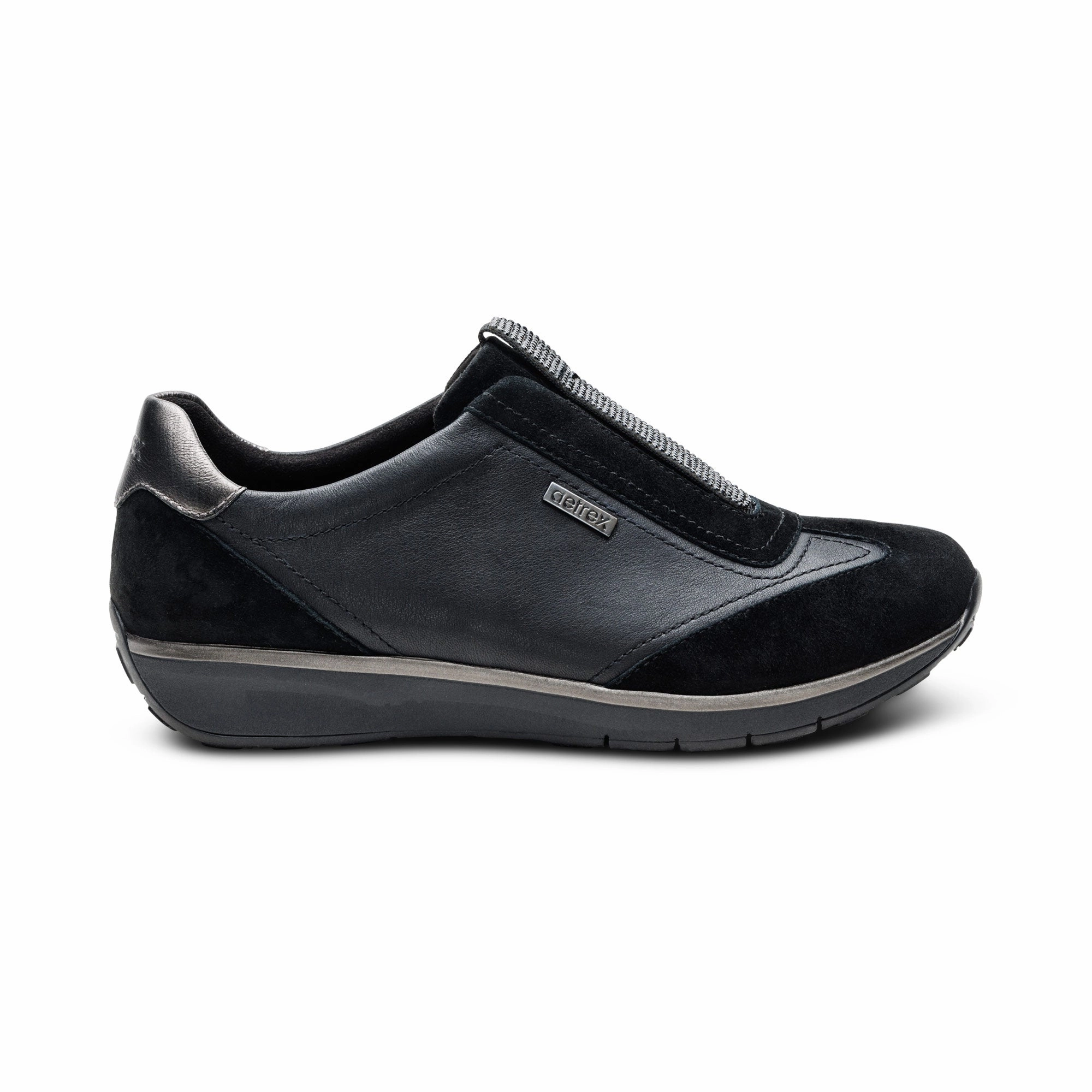 Walk Time Megan Arch Support Sneaker - Black