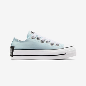 Converse | CHUCK TAYLOR ALL STAR LIFT PLATFORM SKETCH LOW { WINTER SALY/WHITE/BLACK Travel Friendly No Odor
