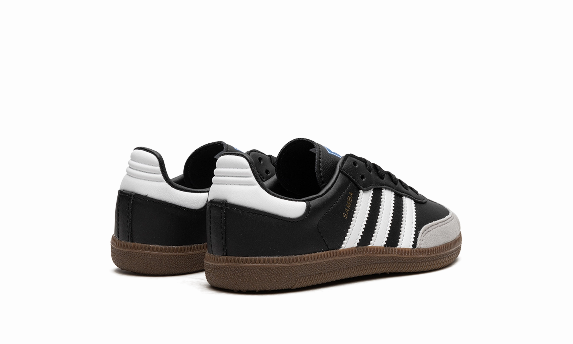 Oasis Path Samba Vegan Kids "Black / White / Gum"