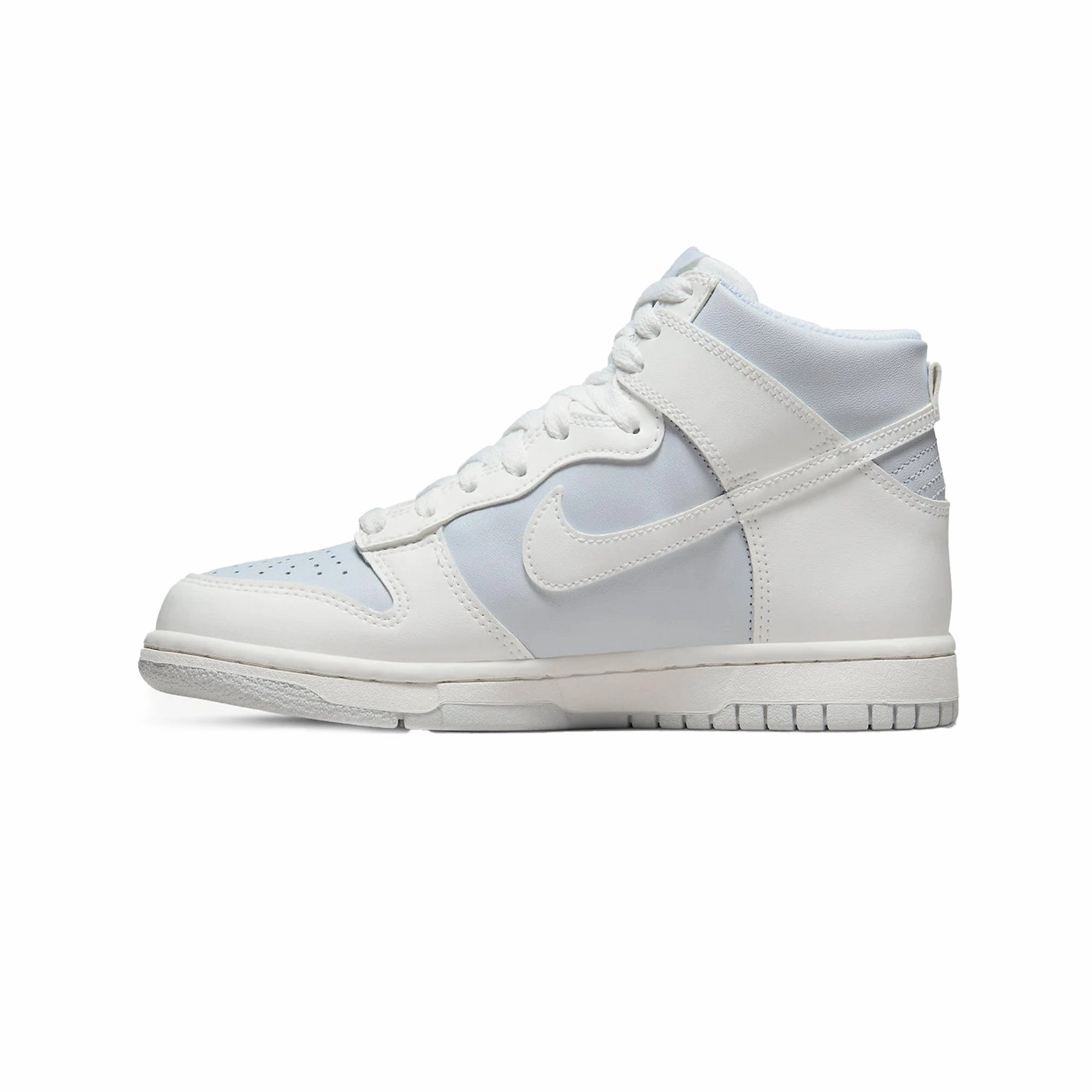 Nike Dunk High 'Summit White Football Grey' GS (2022) Natural foot movement