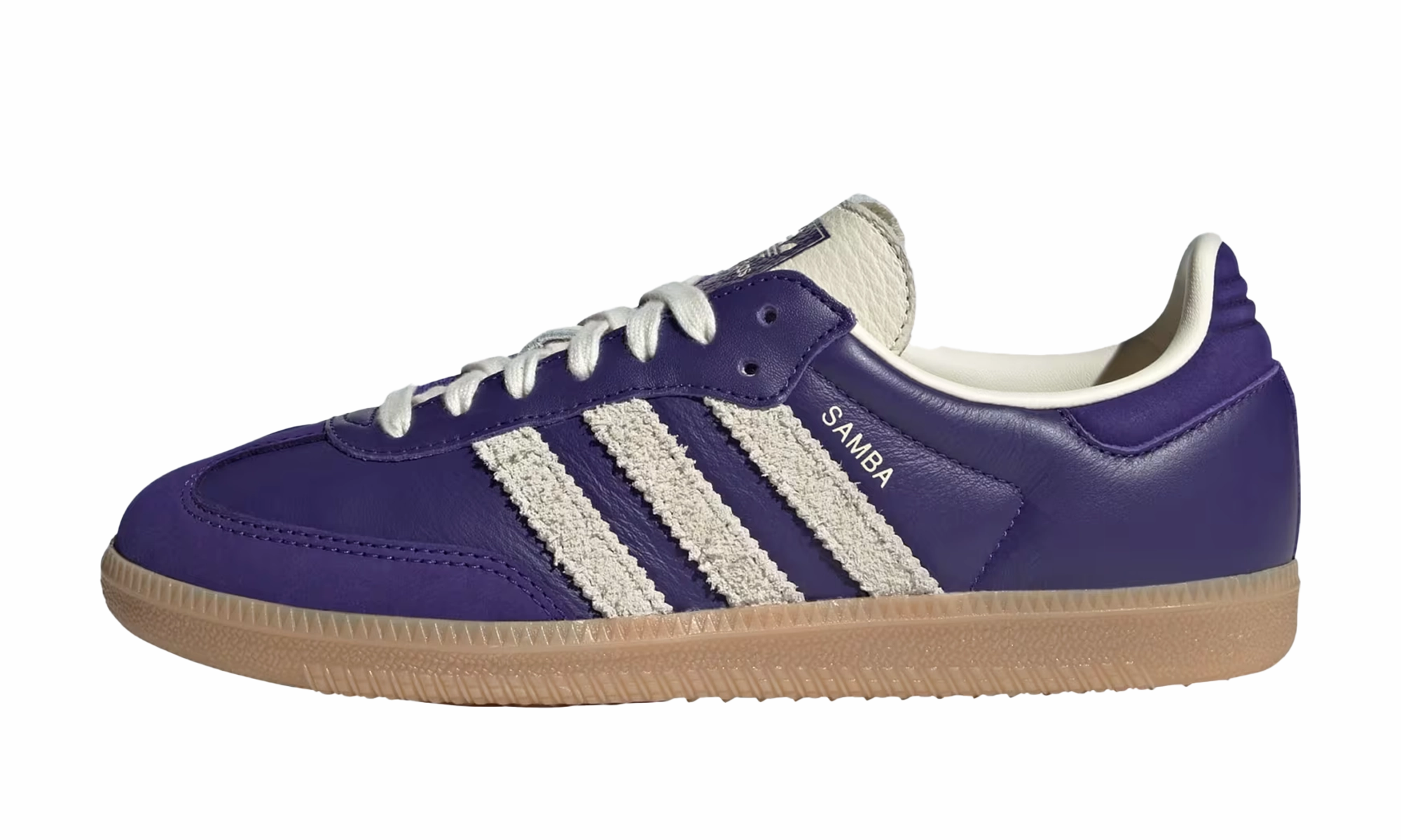 Timeless Accent Grounded Steps Samba OG WMNS "Collegiate Purple Cream White"