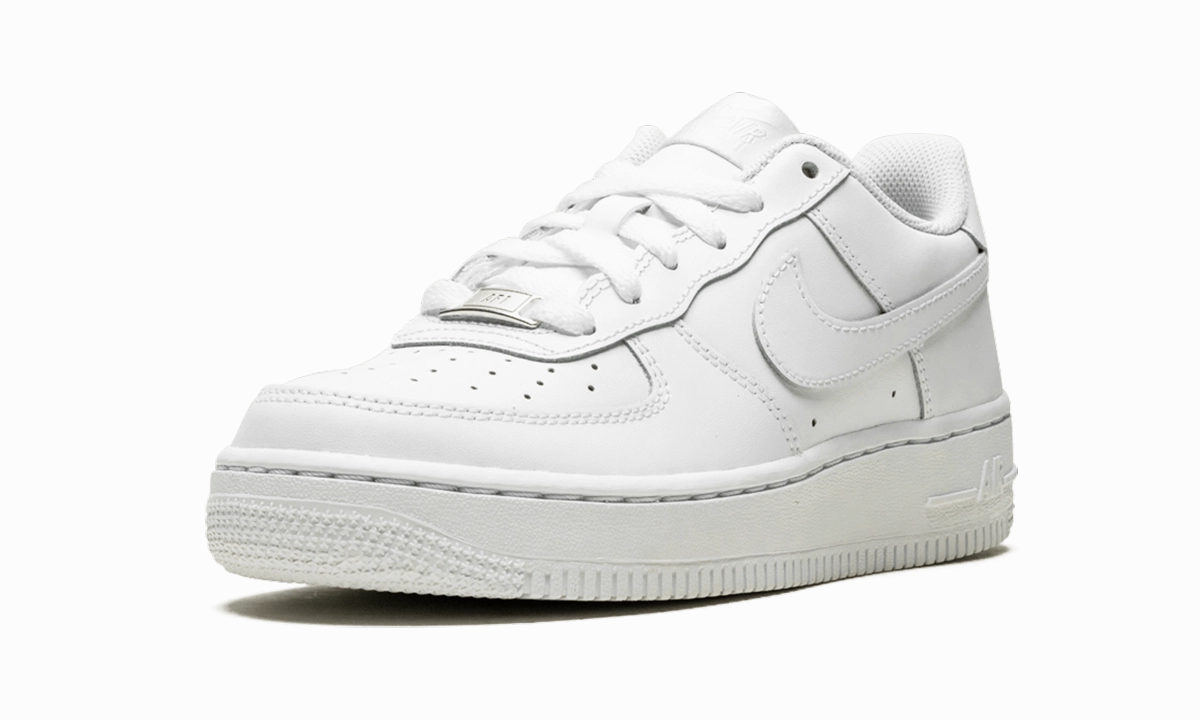 Fashion Forward Breath Motion Air Force 1 GS "White on White"