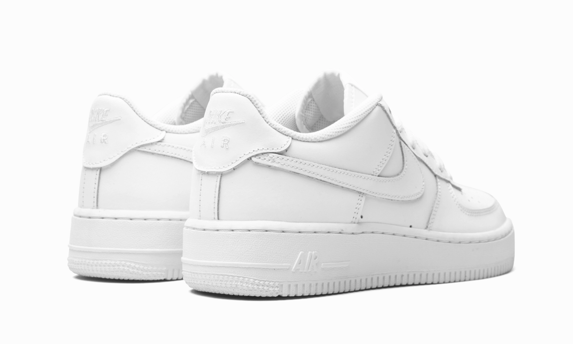 Air Force 1 GS "White on White" Ultra Breathable