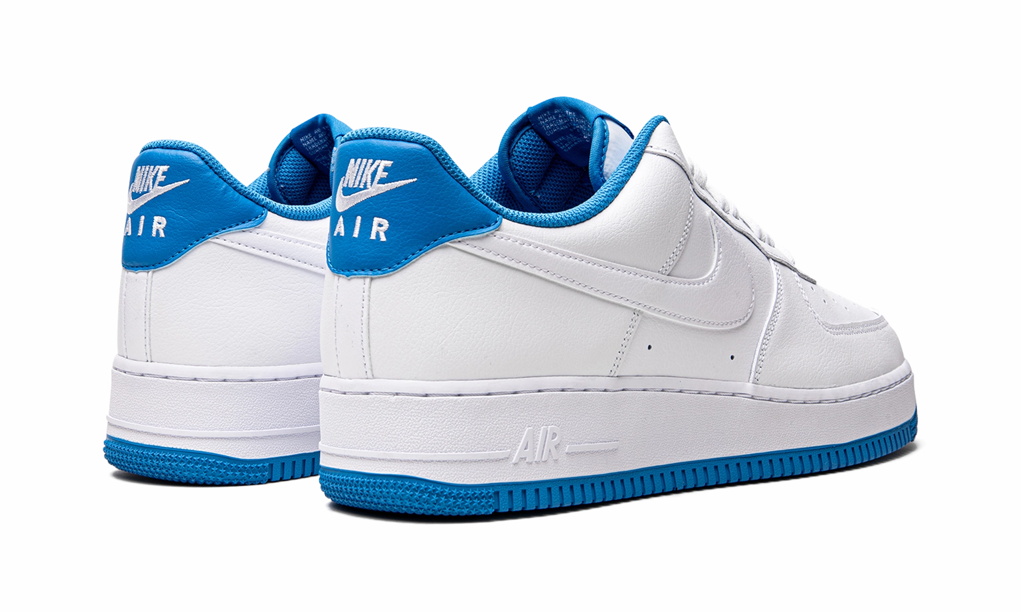 Breath Tech Air Force 1 '07 "White / Light Photo Blue"