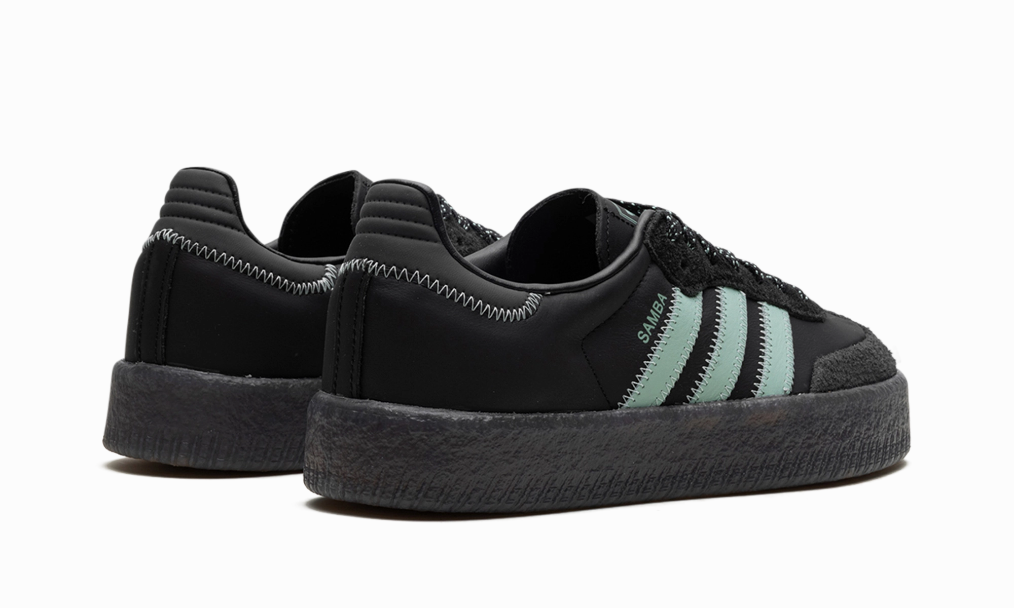 Reinforced Heel Counter Sambae WMNS "Core Black Haze Green"