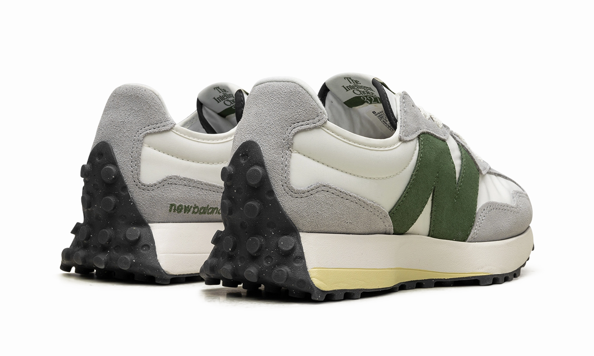 327 WMNS "Raincloud Nori" rowing shoes