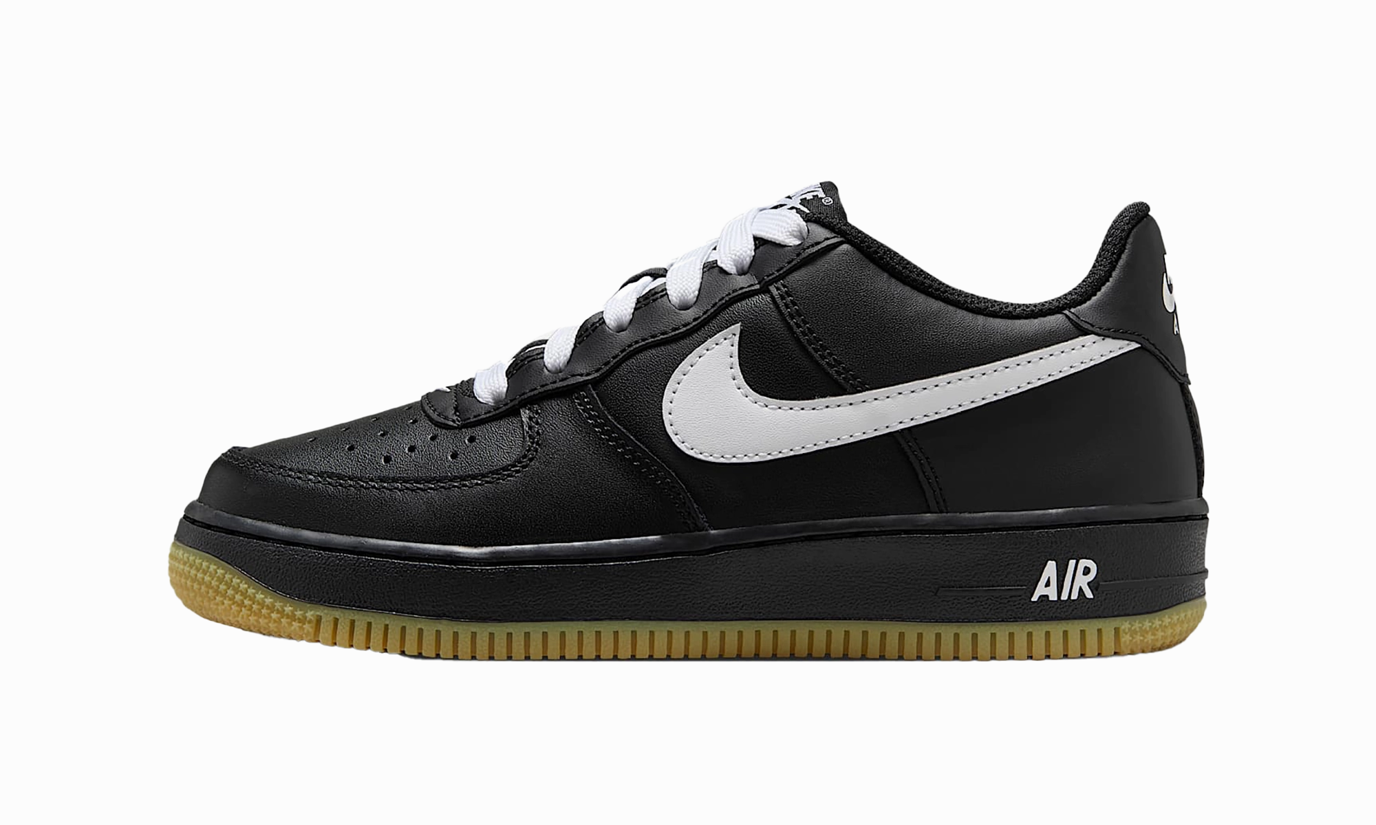 Chill Walk Air Force 1 Low LV8 GS "Black / Gum"