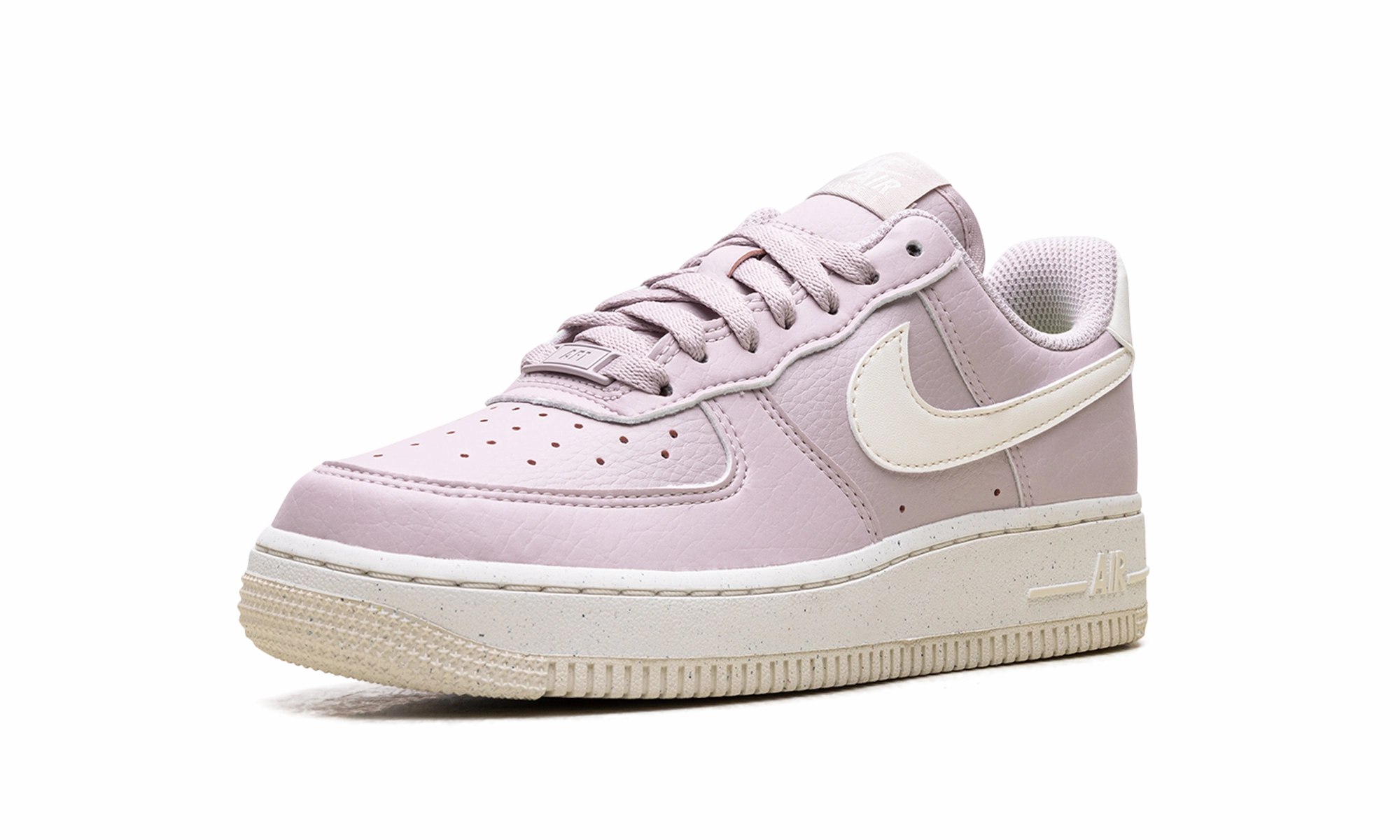 Air Force 1 '07 WMNS "PINK SAIL" Calm Grey Indoor style