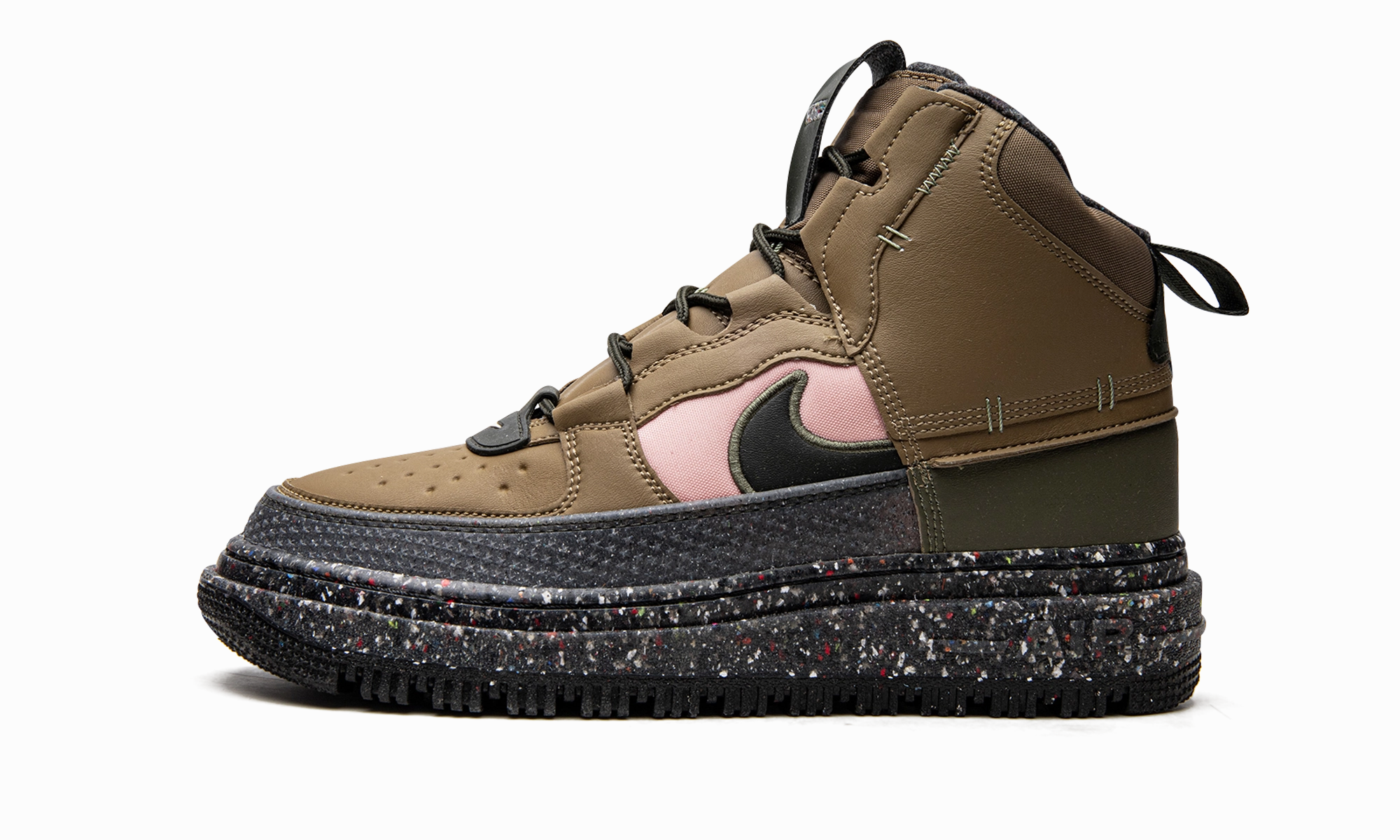 Cold Hike Air Force 1 High Boot NN "Brown Kelp"
