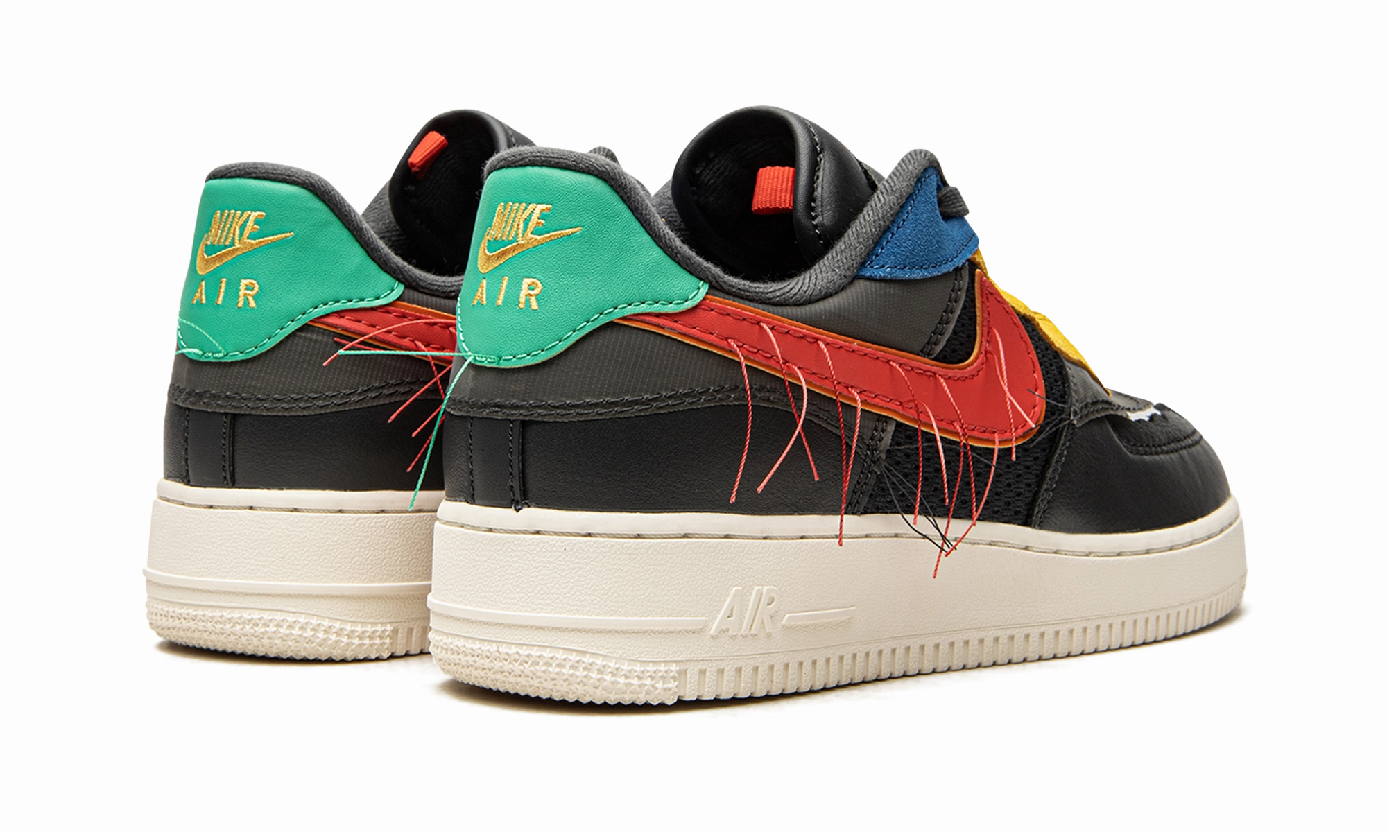 Step Control Textured Grip Air Force 1 Low "BHM/Black History Month 2020"