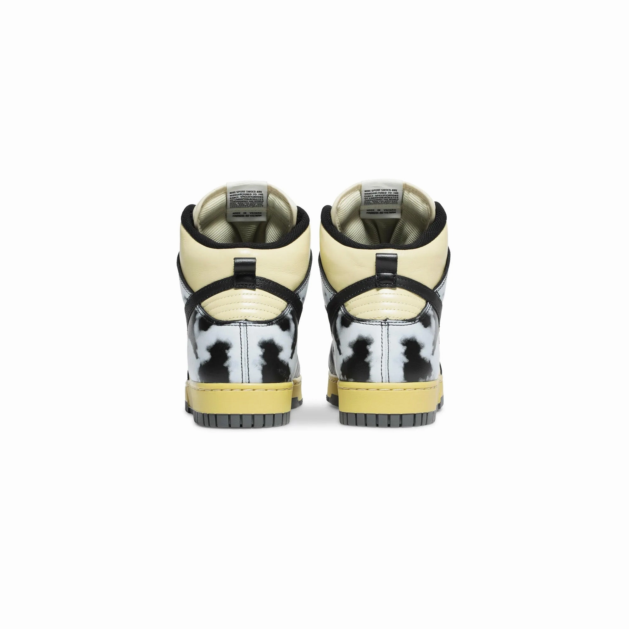 bike ride Smile Step Nike Dunk Hi 1985 SP 'Saturn Gold Acid Wash'