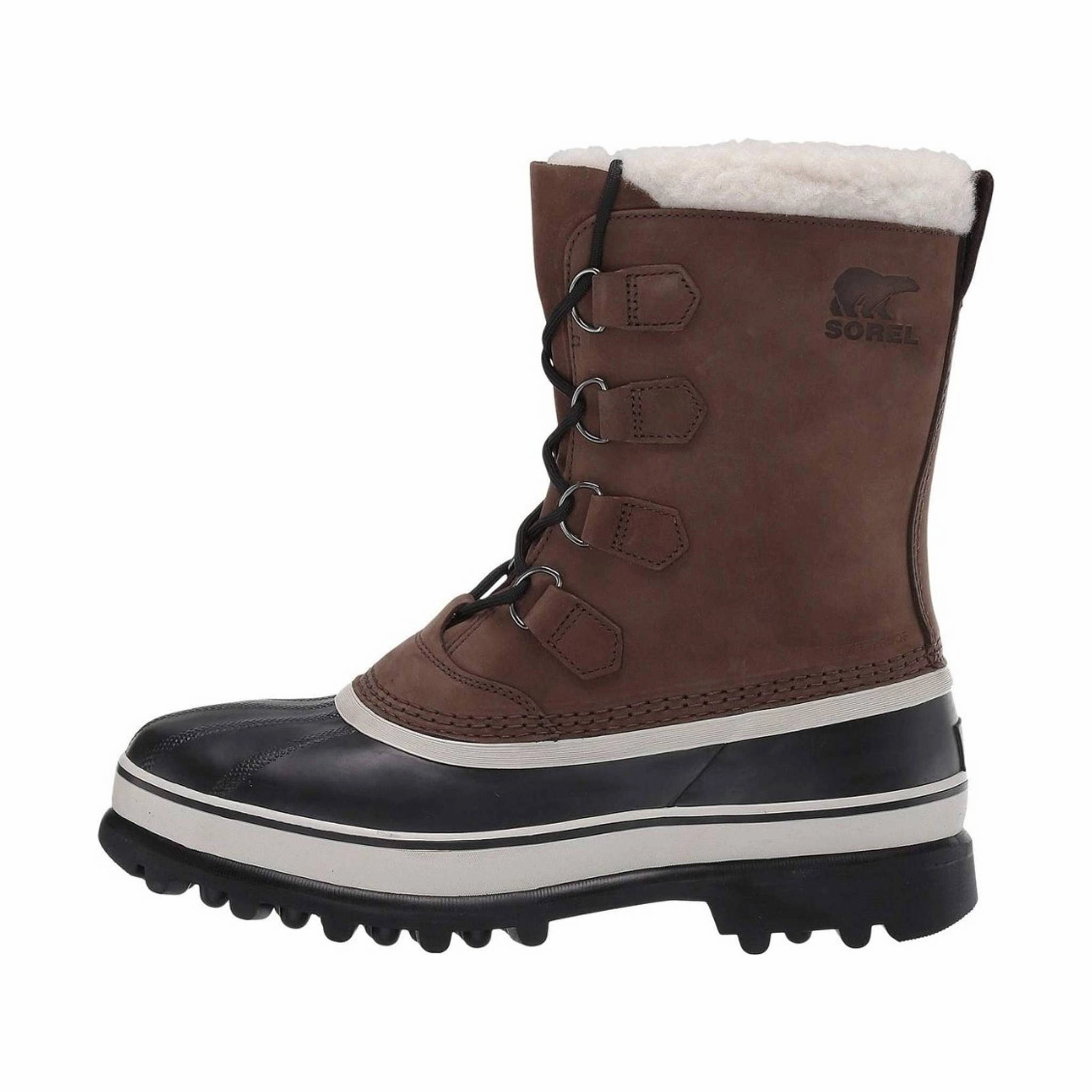 Breathable Snowy Path Metallic Edge Sorel Men's Caribou Winter Boots - Bruno