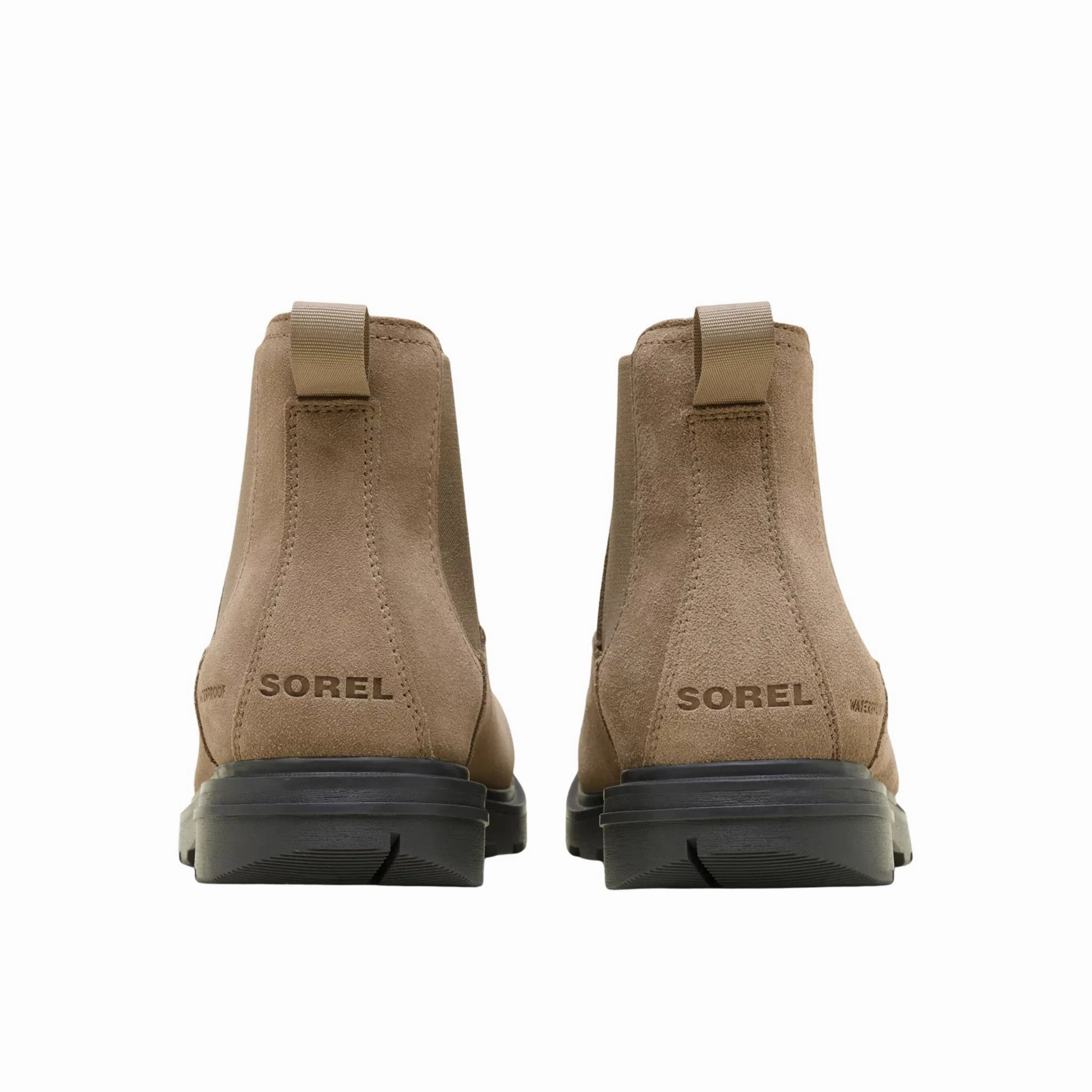 Sorel Men's Cyprus Waterproof Chelsea Boots - Khaki II/ Jet Hunter