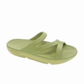 Comfortable Footwear for Summer Sovella Women's PF Green Slide