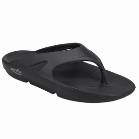 Sovella Women's PF Thong Black Lite Mode Easy Clean Surface