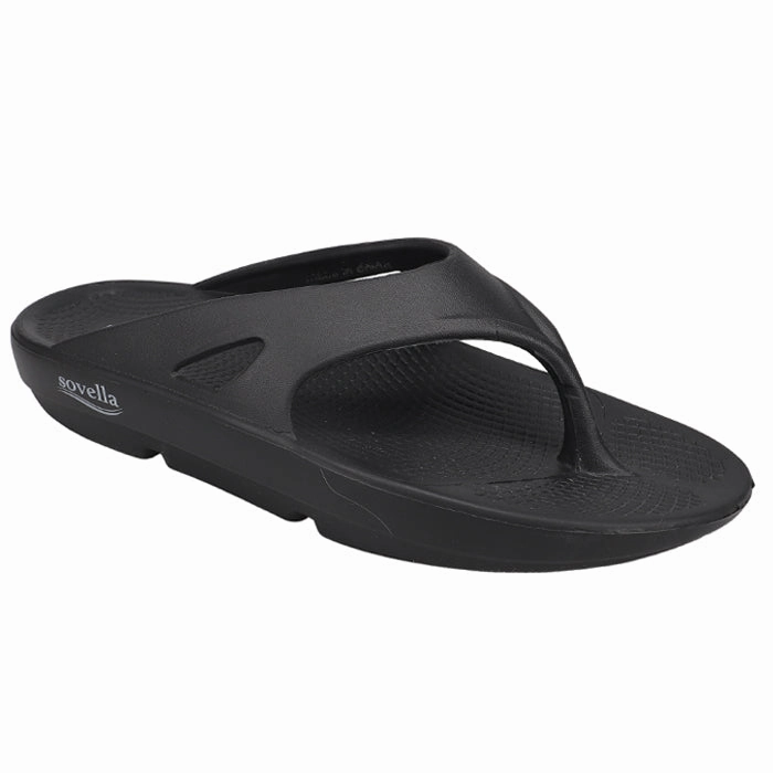 Sovella Women's PF Thong Black Lite Mode Easy Clean Surface