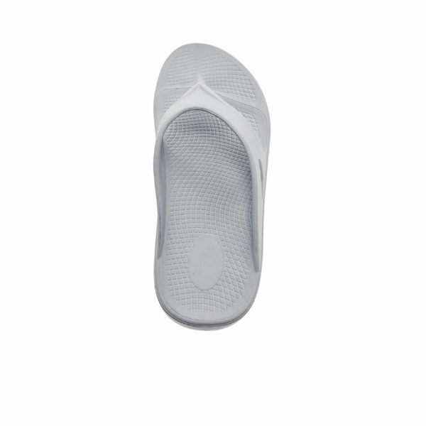 Sovella Women's PF Thong Light Grey Beach-ready Footwear removable insoles