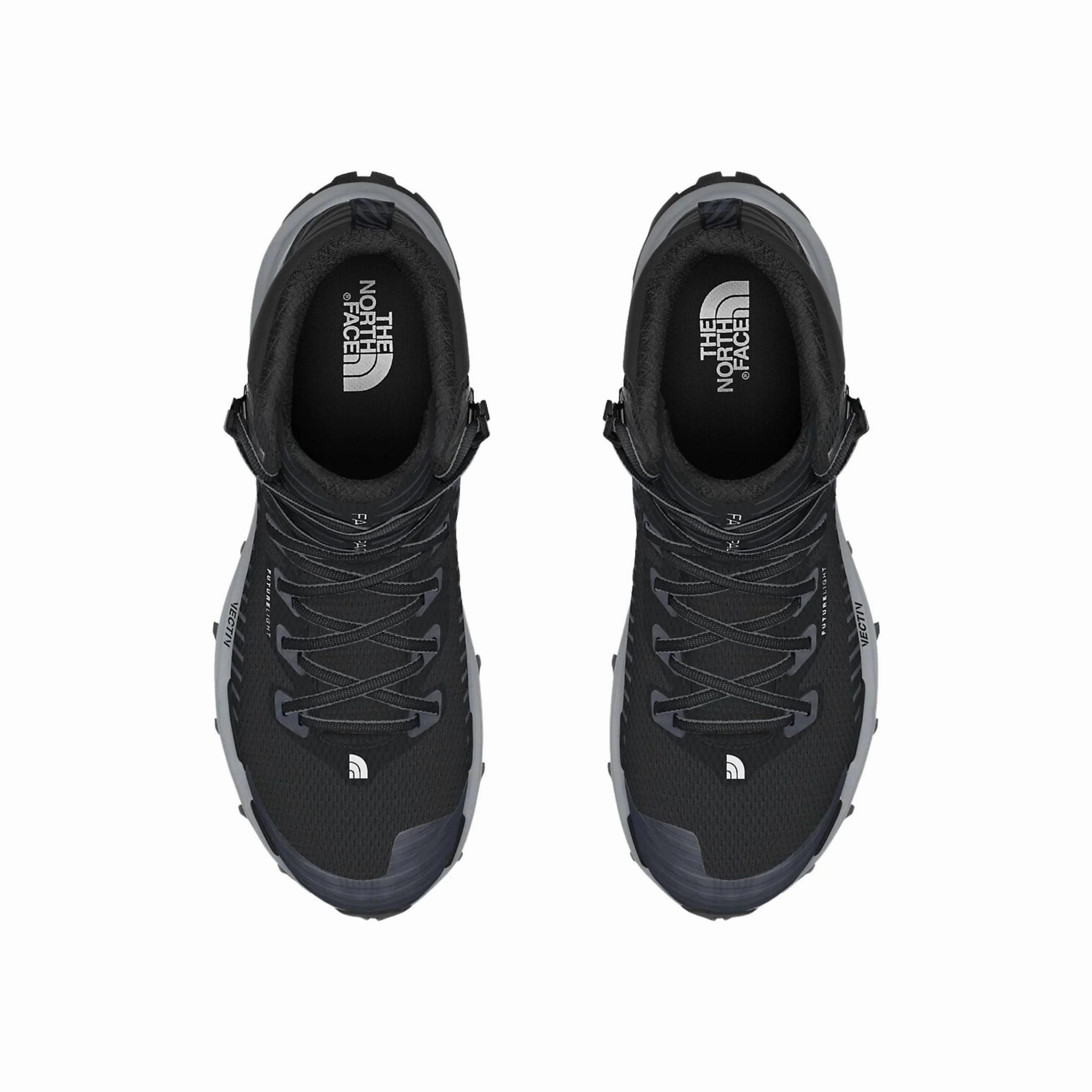 Hydraulic Impact Resistance The North Face Men's VECTIV Fastpack Mid FUTURELIGHT Boots - TNF Black/Vanadis Grey