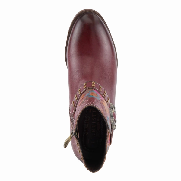 Sock Fit Padded Interior Weekend Camping Spring Step Women's Daintylady Boot Bordeaux