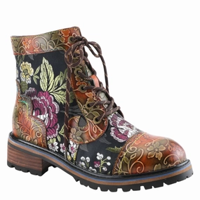 Hydrophobic Upper Spring Step Women's Fantastic Brown Multi