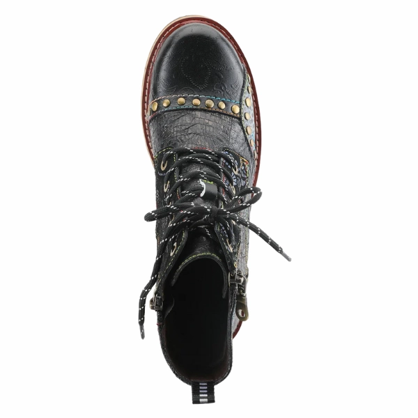 Spring Step Women's Rugup Black Strong material Shock Absorbing Technology