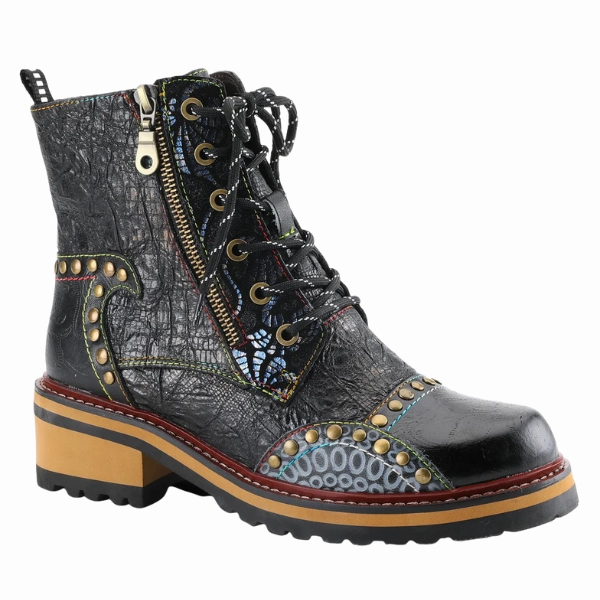 Spring Step Women's Rugup Black Dual Lined