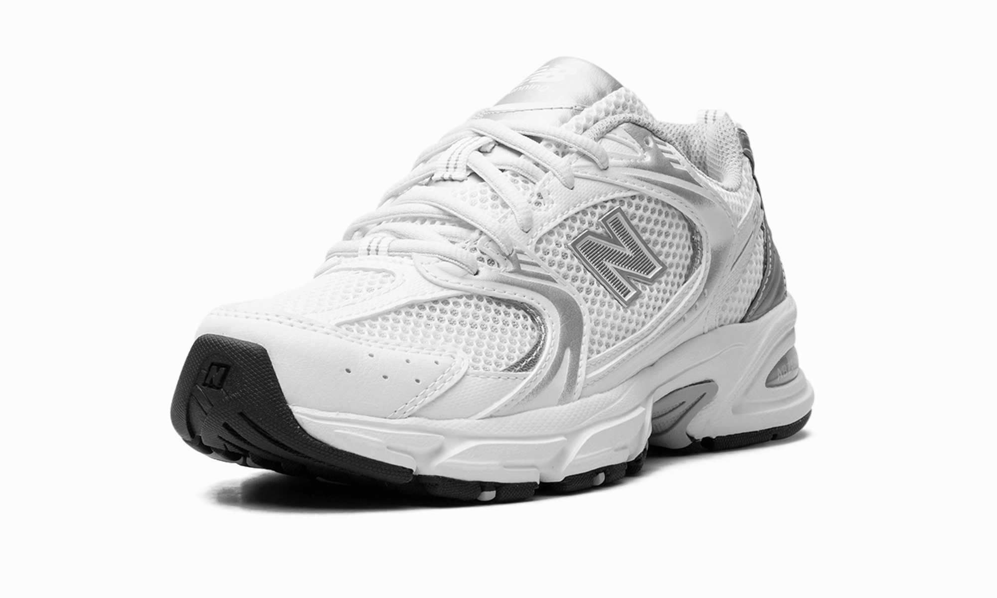 intense - use shoes microfiber - upper shoes 530 "White / Silver"