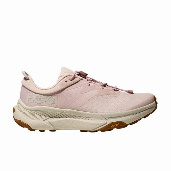 Abrasion - resistant HOKA Women's Transport Cosmic Pearl/Oat Milk/Pink