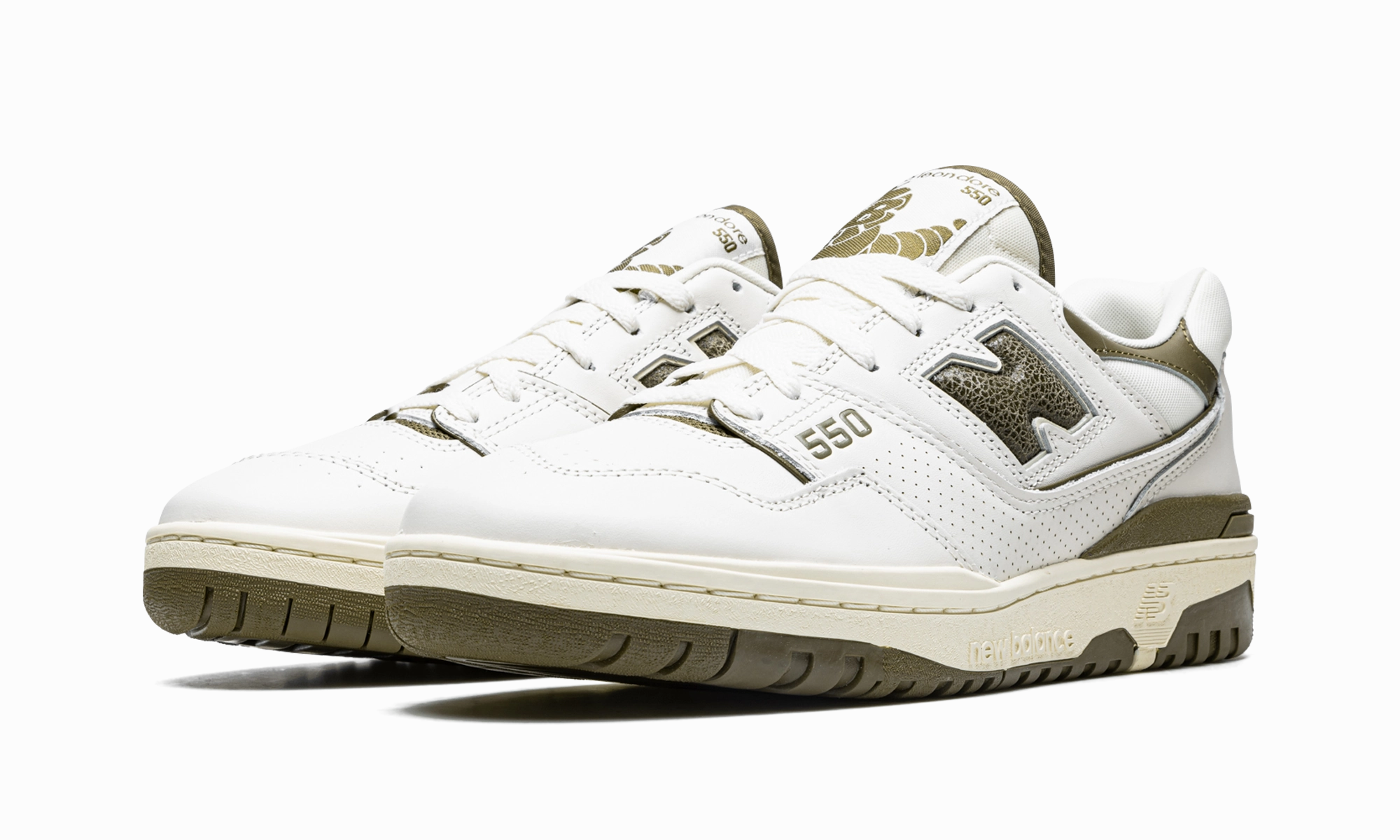 550 "Aime Leon Dore - Olive" Impact Zone Flex Grooves Cushioned Collar Padding