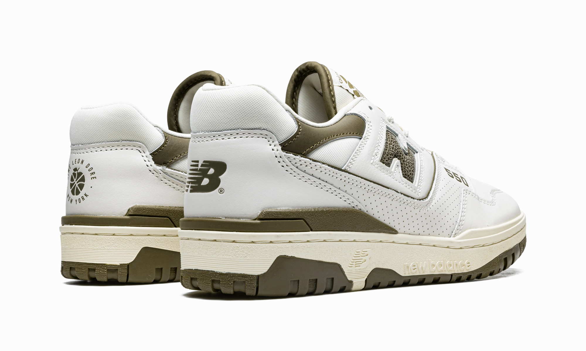 synthetic leather shoes 550 "Aime Leon Dore - Olive"