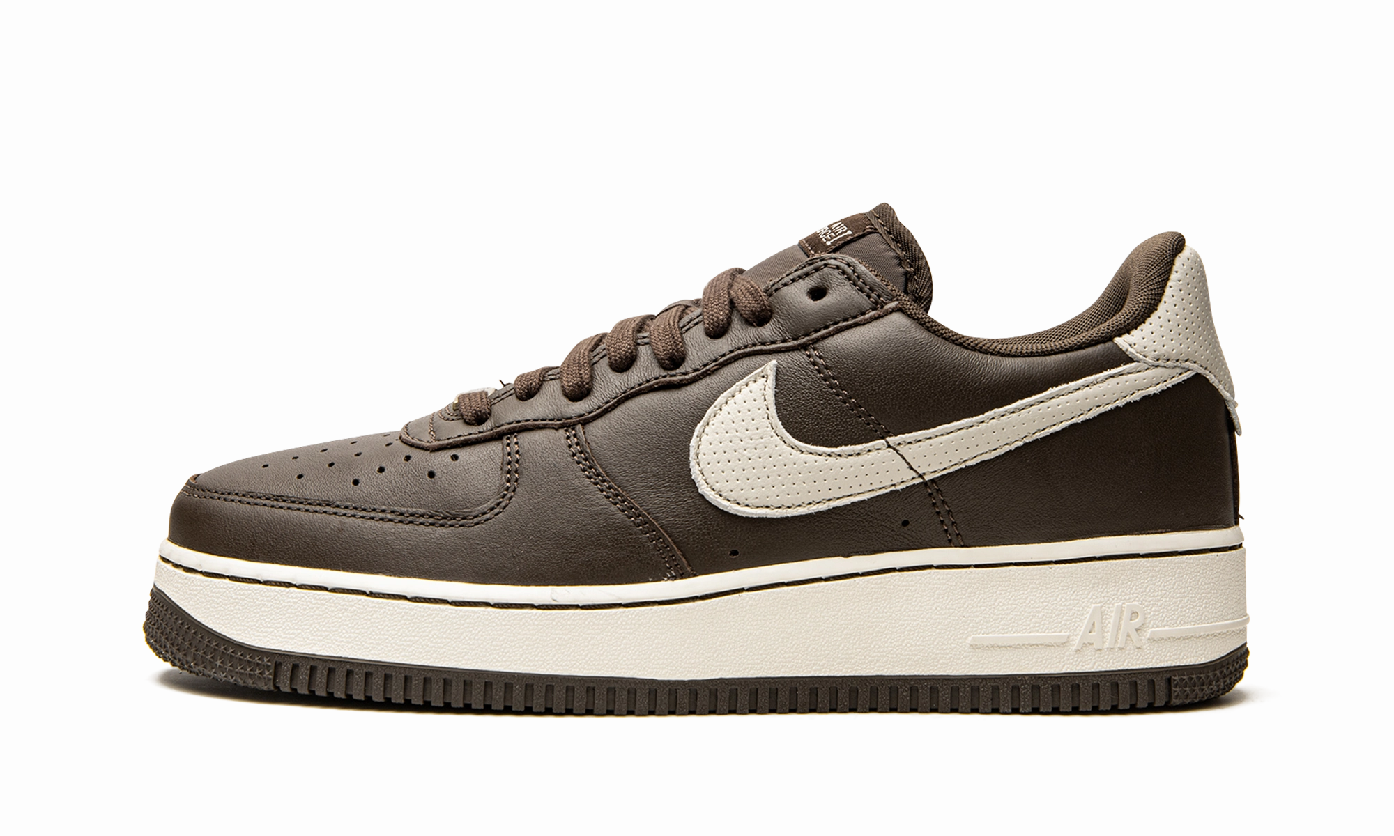 comfort feature Foam Lining Air Force 1 '07 Craft "'Dark Chocolate'"