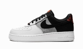 Auxetic Knit Fabric Air Force 1 '07 LV8 "Black / Smoke Grey / White"