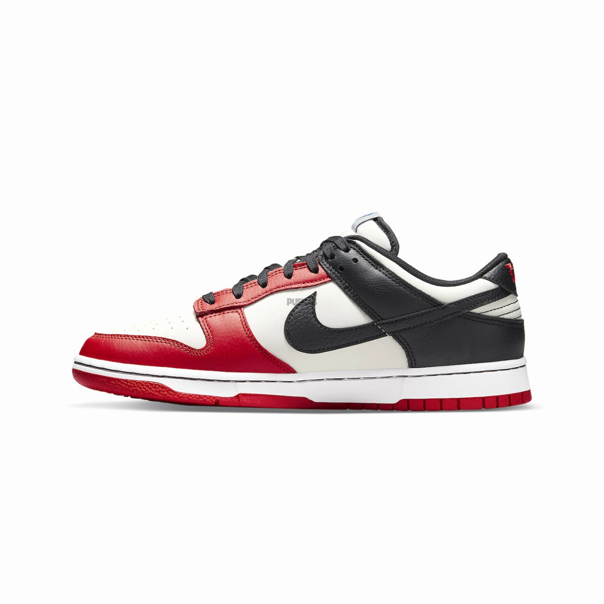 Hold Step Move Free Nike Dunk Low EMB NBA 75th Anniversary 'Chicago' (2021)