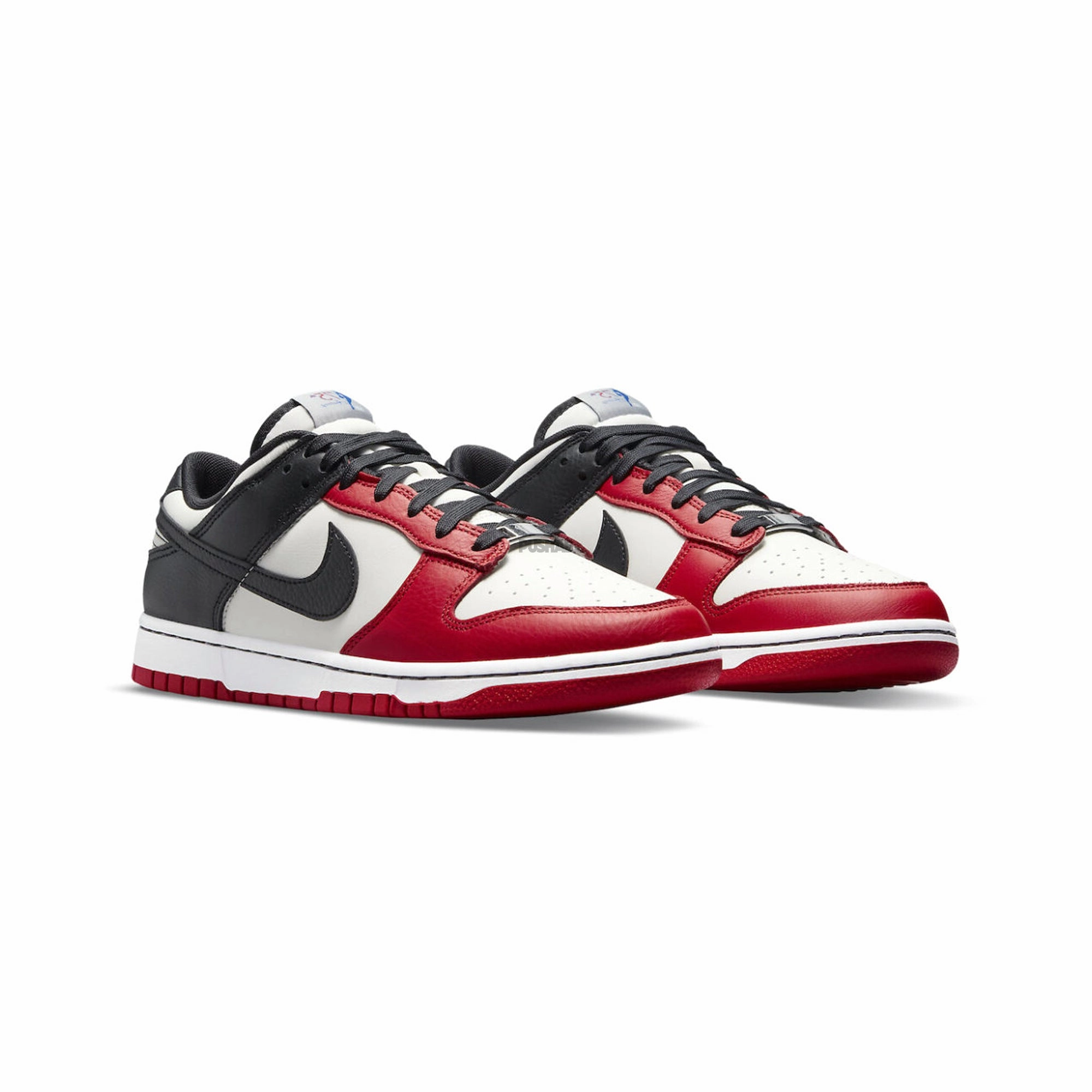 Work Friendly Airy Touch Nike Dunk Low EMB NBA 75th Anniversary 'Chicago' (2021)