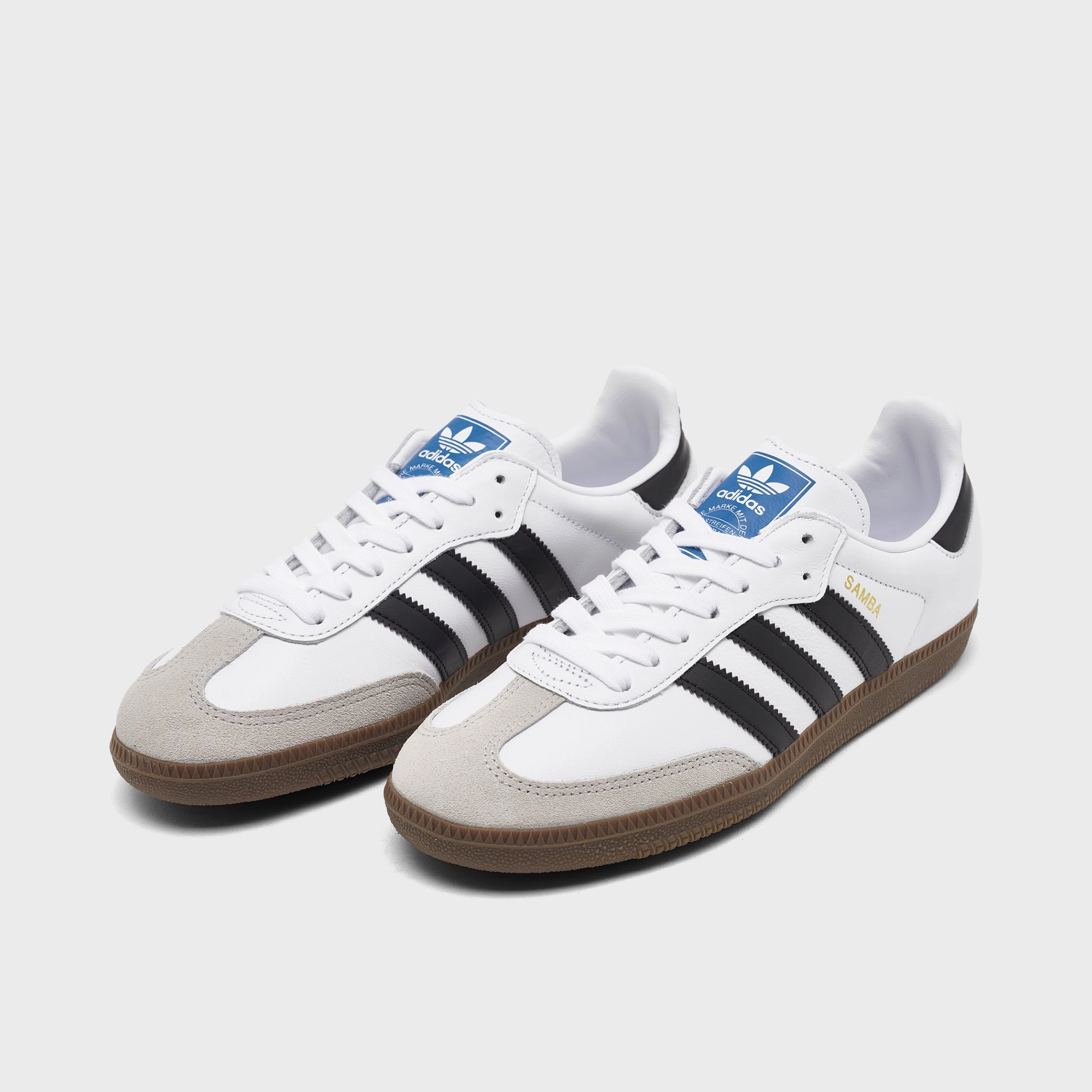 Low Effort Supportive Footbed adidas Originals Women's Samba OG Footwear White / Core Black - Clear Granite